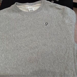 Victoria Secret Pink Cropped Sweatshirt